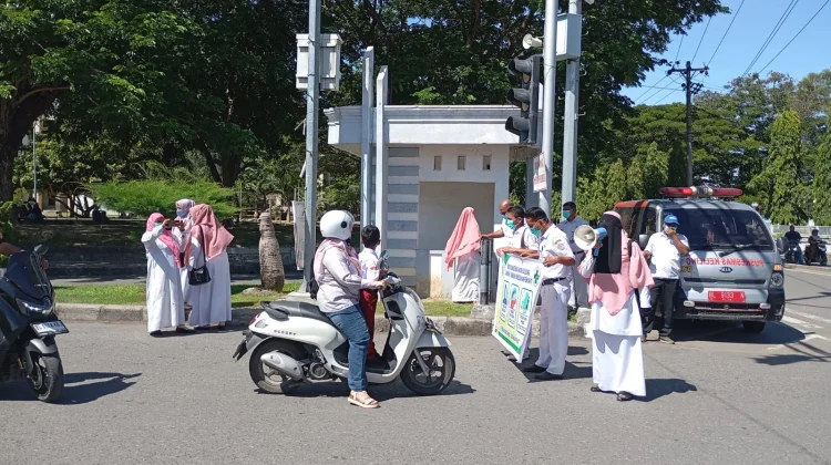 Puskesmas Mon Geudong Sosialisasikan Pencegahan ISPA Saat Cuaca Panas