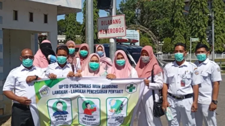 Puskesmas Mon Geudong Sosialisasikan Pencegahan ISPA