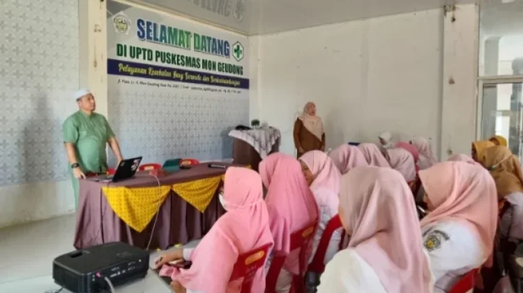Puskesmas Mon Geudong Jadi Tuan Rumah Pendampingan Tim Ahli KIA
