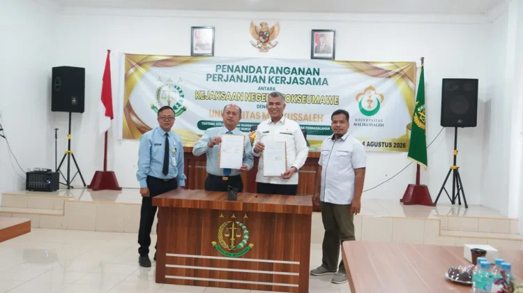 Unimal dan Kejari Lhokseumawe Perkuat Pendampingan Hukum dan Pengembangan SDM