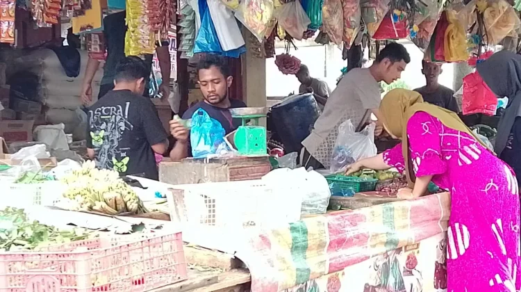 Harga Komoditi di Pasar Tradisional Lhokseumawe Masih Stabil