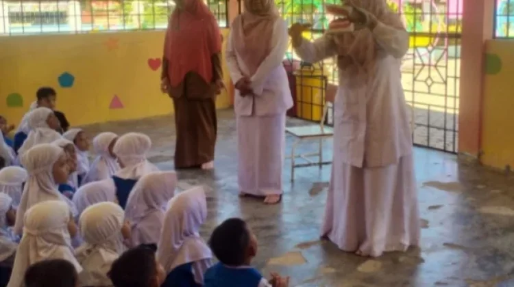 Puskesmas Mon Geudong Edukasi Kesehatan Gigi Anak