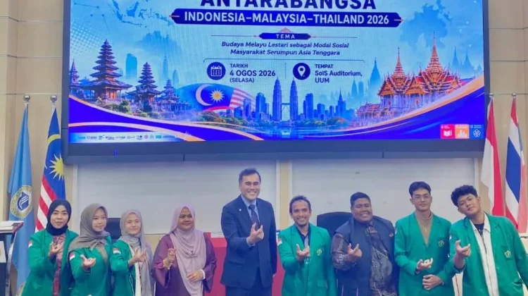Mahasiswa FISIP Unimal Ikuti KKN Kolaborasi Internasional di Malaysia