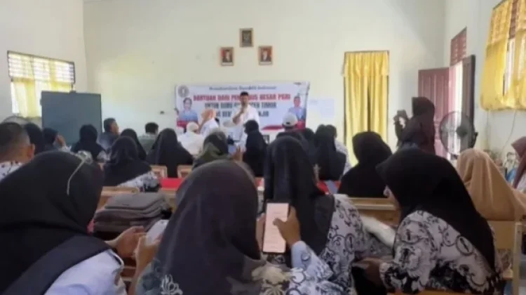 PGRI Aceh Timur Perkuat Solidaritas, Bantuan Disalurkan ke Korwil Rantau Peureula