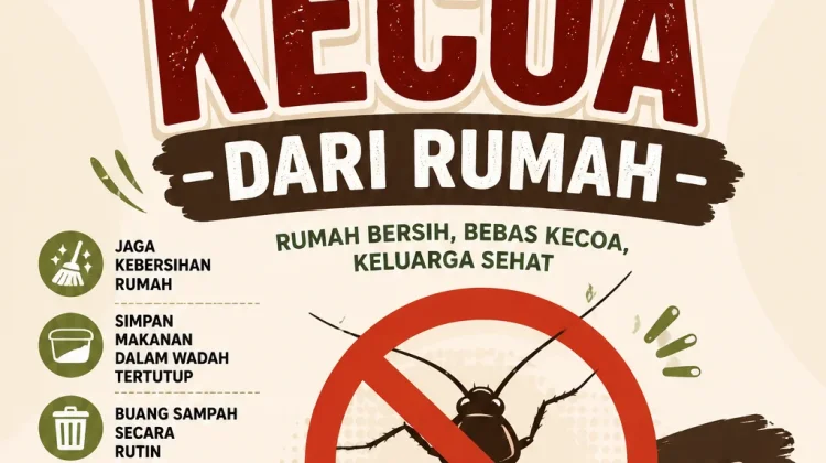 Tips Efektif Atasi Kecoa di Rumah