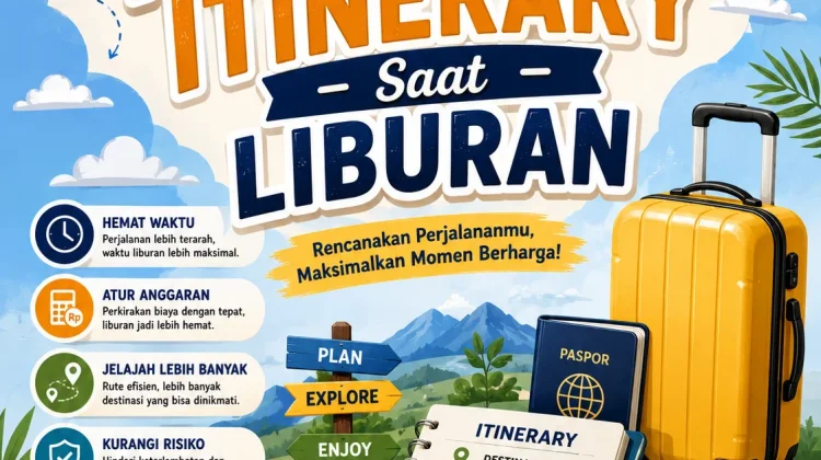 Seberapa Pentingnnya Itinerary saat Liburan?
