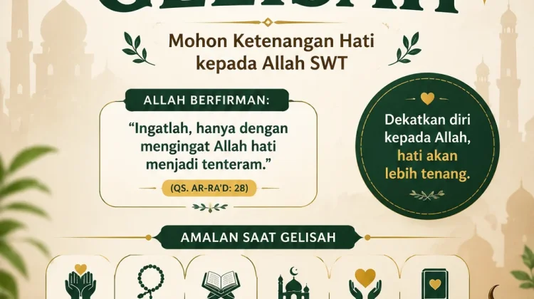 Doa yang di Baca saat Hati Gelisah