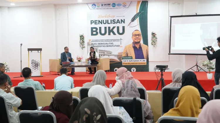 UPT Perpustakaan Unimal Dorong Dosen Produktif Menulis Buku