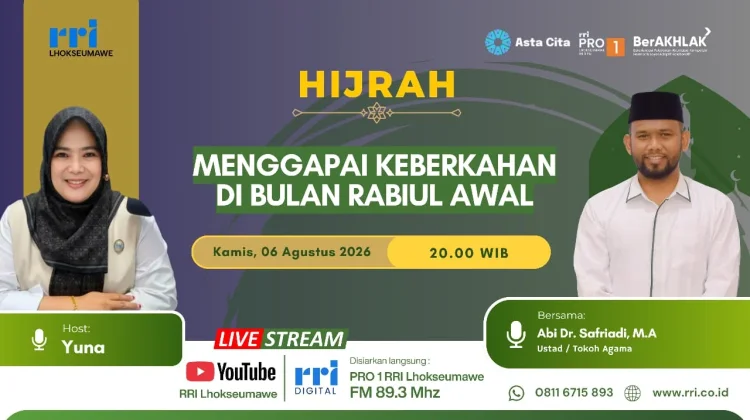 Momen Rabiul Awal Jadi Pendorong Utama Peningkatan Kualitas Ibadah Masyarakat