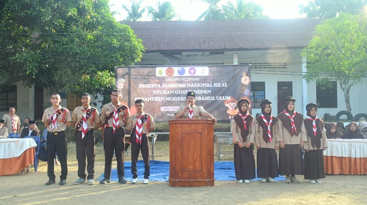 Delapan Santri Misbahul Ulum Ikuti Jambore Nasional XII Tahun 2026 di Jakarta