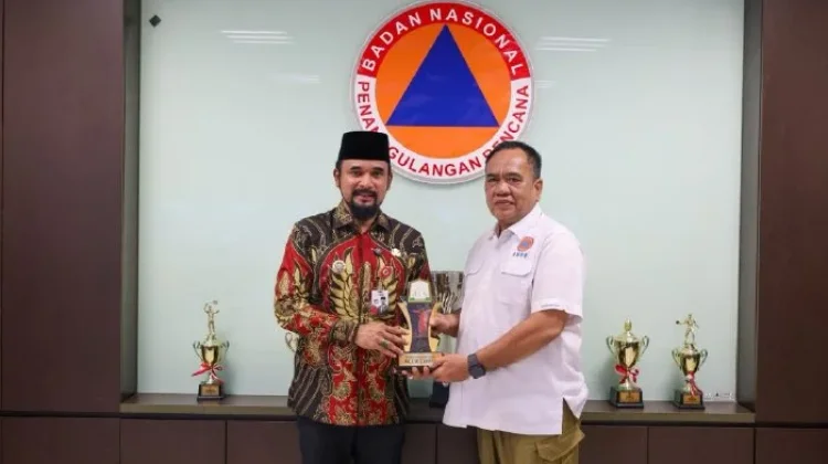 Bupati Aceh Timur Temui BNPB, Minta Percepatan Pencairan Dana bagi Korban Banjir
