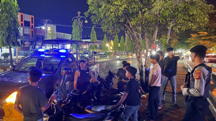 Sat Samapta Polres Lhokseumawe Ciptakan Rasa Aman di tengah Masyarakat