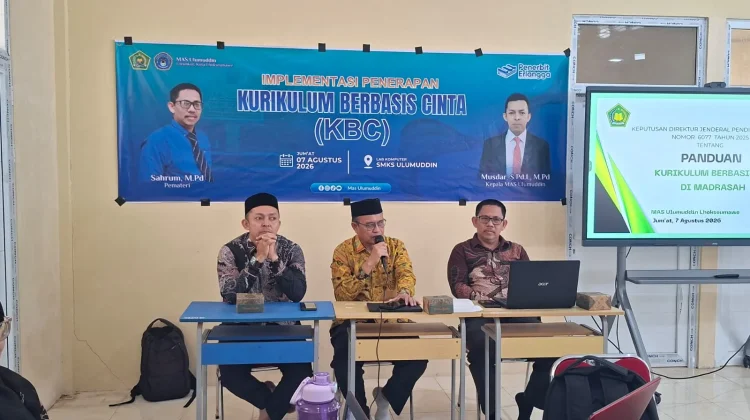 MAS Ulumuddin Gelar Pelatihan Implementasi Kurikulum Berbasis Cinta