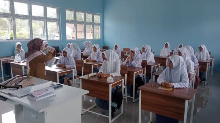 Siswa SMKN 1 Baktiya Barat Kembali Aktif Beraktivitas Pascabanjir
