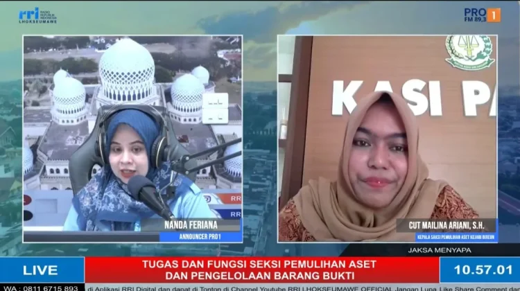 Kejari Bireuen Sosialisasi Pemulihan Aset dan Lelang Serentak