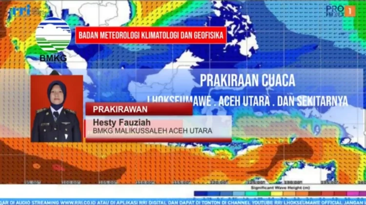 BMKG : Cuaca Wilayah Timur dan Utara Aceh Kondusif di Daratan Maupun Perairan