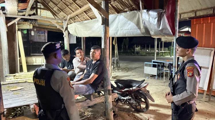Jaga Kamtibmas Tetap Kondusif, Polres Lhokseumawe Lakukan Patroli Perintis
