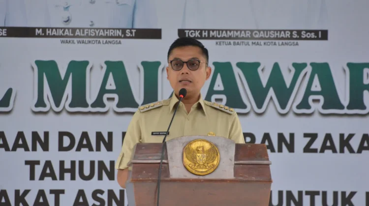 Wali Kota Langsa Tegaskan Zakat Bukan Bancakan Politik