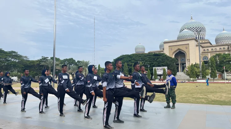 21 Paskibraka Lhokseumawe Ditempa jelang 17 Agustus 2026
