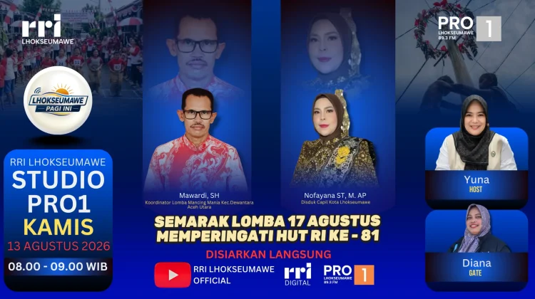 Gelar Semarak Lomba Memperingati HUT RI ke 81