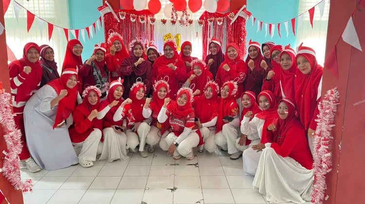 Semarak HUT RI ke-81, Puskesmas Nisam Gelar Ragam Lomba