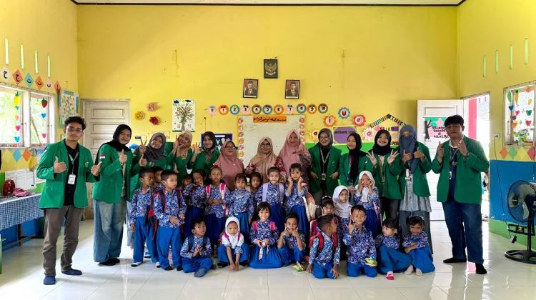 Siswa TKN Pembina Kuta Makmur Belajar Ceria Bersama Mahasiswa KKN Unimal