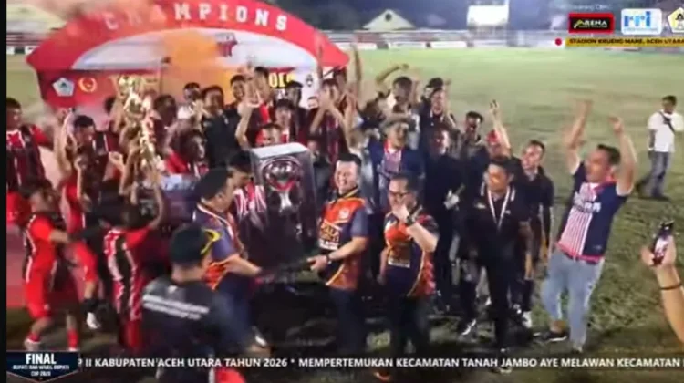 Kuta Makmur Juara Piala Bupati dan Wakil Bupati Cup II Aceh Utara 2026