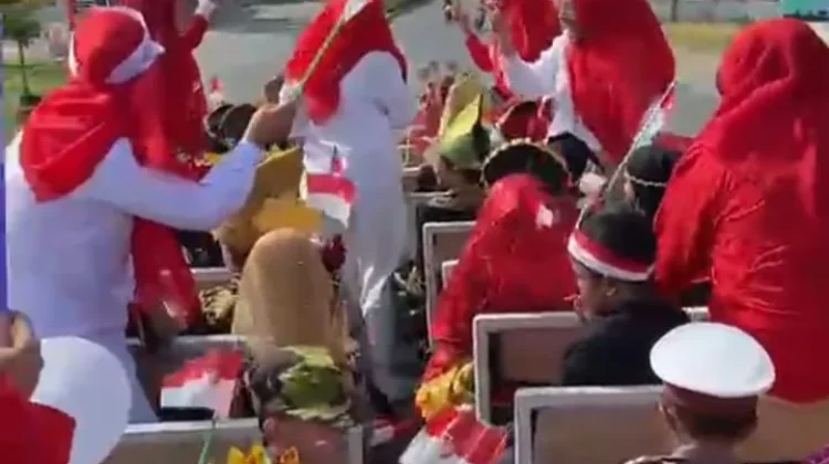 Karnaval Ceria TK Nurul Iman Meriahkan HUT RI ke-81