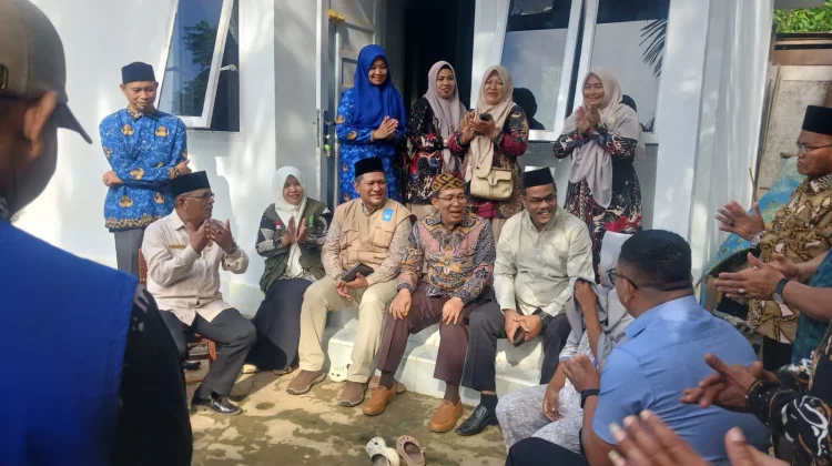 Direktur Pemberdayaan Zakat dan Wakaf Kemenag Tinjau Rumah Mustahik di Aceh Utara