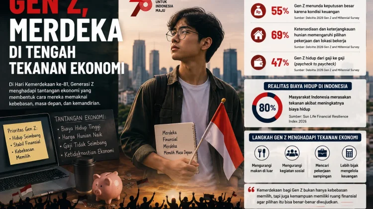 Gen Z, Merdeka Ditengah Tekanan Ekonomi