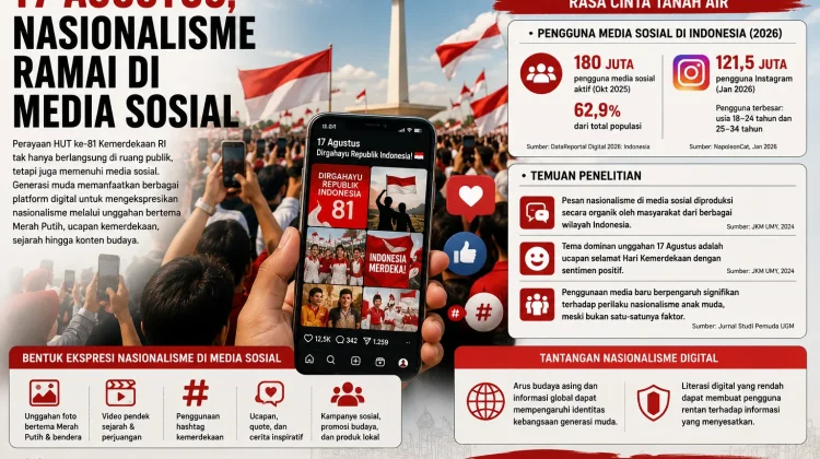 17 Agustus dan Nasionalisme yang Ramai di Media Sosial