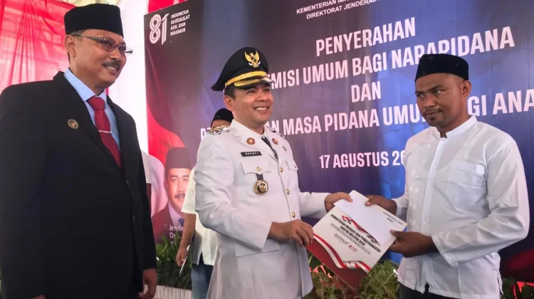 Sebanyak 332 Warga Binaan Lapas Lhokseumawe Terima Remisi HUT RI