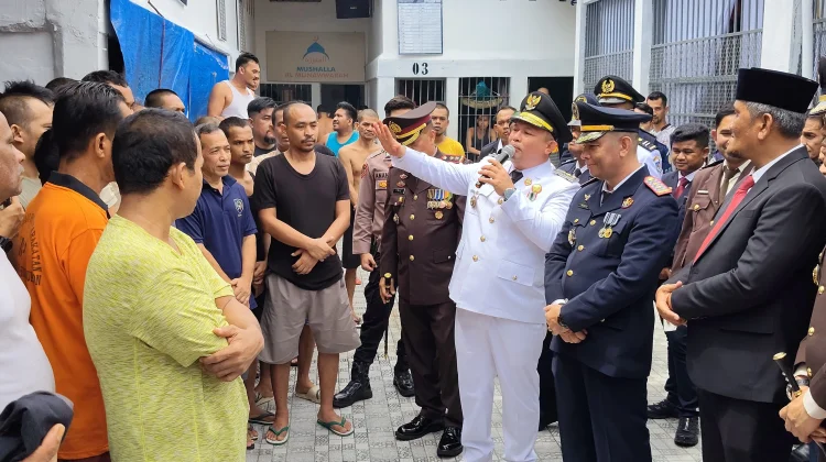 Bupati Aceh Utara Ajak Warga Binaan Bangkit dan Berubah
