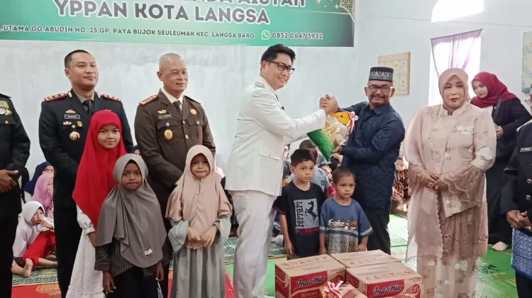 Wakil Wali Kota Langsa Anjangsana ke LKSA YPPN, Hadirkan Kepedulian Anak Yatim