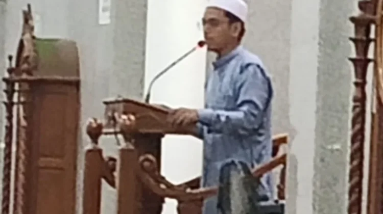 Tausiah Ba’da Subuh , Ustadz Alfin Aulia Tekankan Pentingnya Akhlak dan Kepedulian