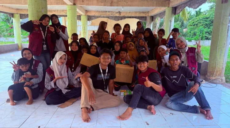Semarak HUT Kemerdekaan, Kelompok 38 KKN Gelar Perlombaan Anak