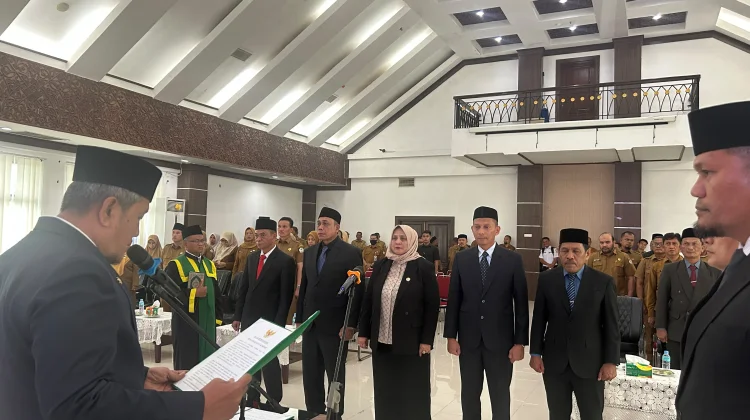 Pemkab Aceh Utara Rotasi Lima Pejabat Eselon II