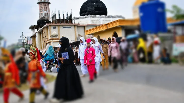 Karnaval HUT RI ke-81 di Kecamatan Julok Meriah