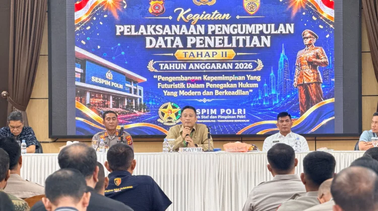 Tim Sespim Lemdiklat Polri Teliti Kepemimpinan Futuristik dan Penegakan Hukum