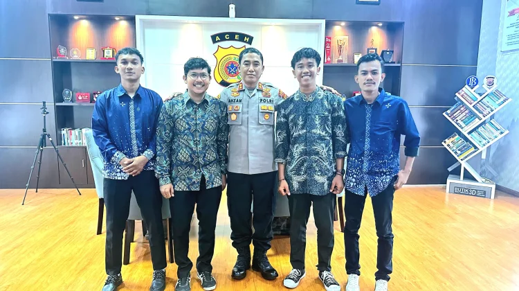Kapolres Lhokseumawe Sambut Silaturahmi DEMA FUAD UIN SUNA