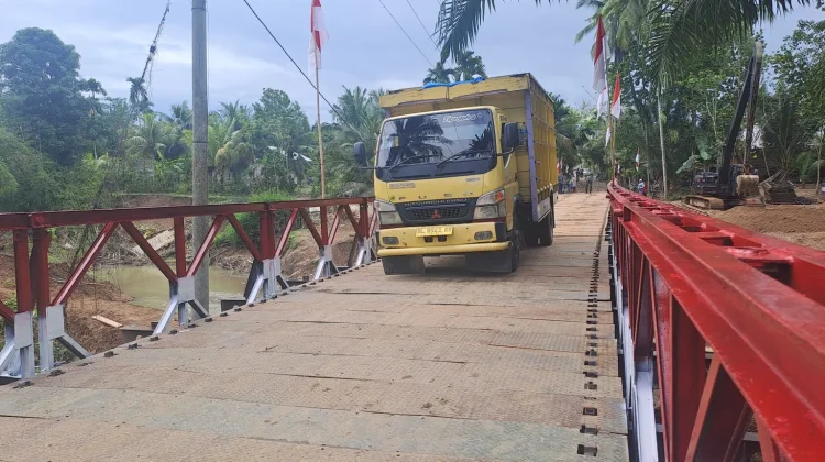 Tiga Jembatan Bailey Pulihkan Akses Warga Terdampak Bencana Aceh