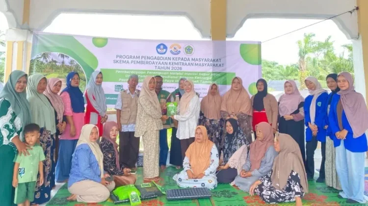 Universitas Samudra Berdayakan Perempuan Lewat Dapur Hijau