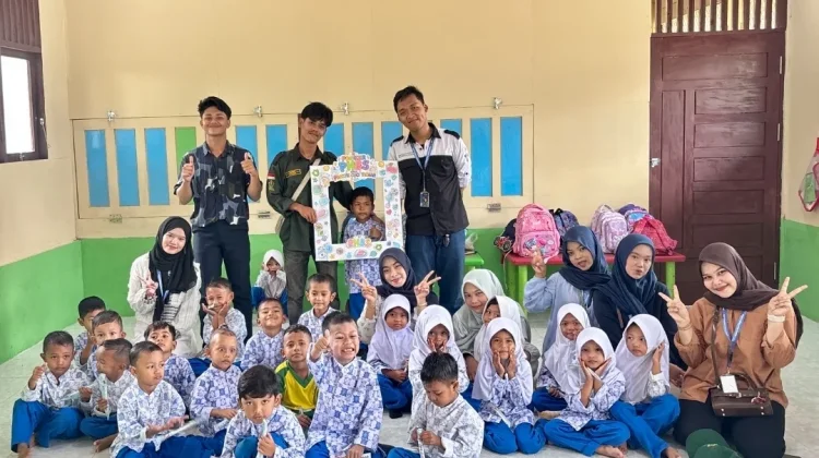 Mahasiswa KKN Unimal Edukasi PHBS Anak TK Aisyiyah Krueng Seunong