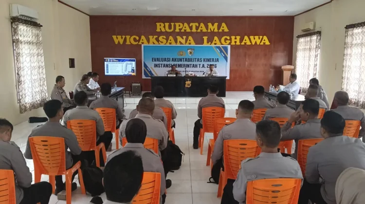 Itwasda Polda Aceh Evaluasi AKIP 2026 di Polres Lhokseumawe
