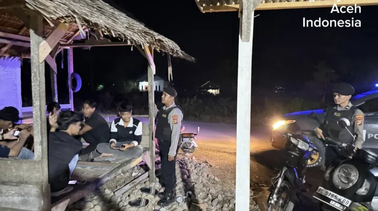 Polres Lhokseumawe Hadir Jaga Kamtibmas di tengah Masyarakat