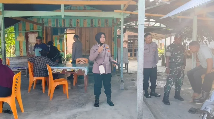 Sat Binmas Polres Lhokseumawe Ajak Warga Jaga Kamtibmas