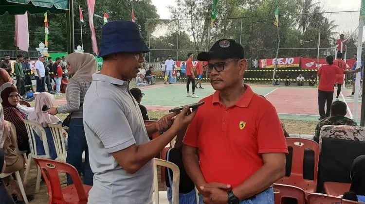 Meriahkan HUT RI 81, Gampong Meunasah Mesjid Lhokseumawe Gelar Jalan Santai