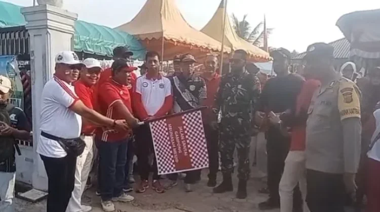 Ribuan peserta Meriahkan Jalan Santai di Gampong Meunasah Mesjid Lhokseumawe