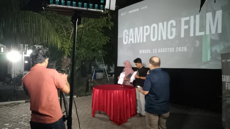 RRI Lhokseumawe Launching Layar Indonesia, Wadah Nonton Bareng Gampong Film