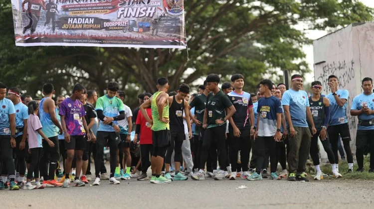 Ratusan Warga Semarakkan Jalan Santai dan Marathon 5K Dewantara